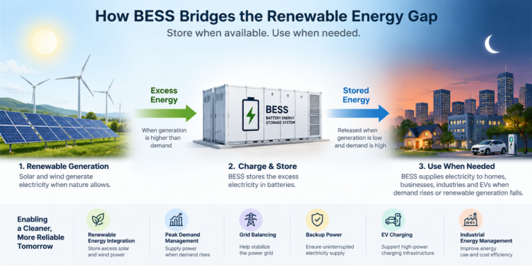 how bess bridges the renewable energy gap pal(patil automation limited)
